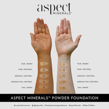 ASPECT MINERAL POWDER  FIVE Tan | Warm